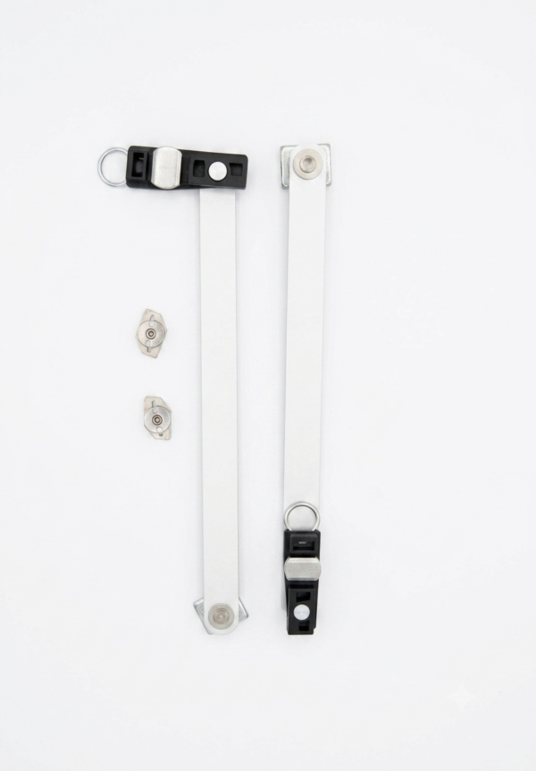 Limitador H 53 Largo para Ventana de Aluminio